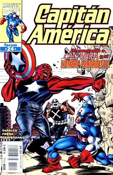 CAPITÁN AMÉRICA VOL V # 24 | 848000215273000024 | TOM DEFALCO - RON FRENZ -  JESSE DELPERDANG