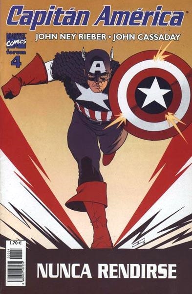CAPITÁN AMÉRICA VOL VI MARVEL KNIGHTS # 04 | 848000210723500004 | JOHN NEY RIEBER - JOHN CASSADAY - DAVE STEWART