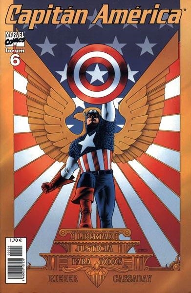 CAPITÁN AMÉRICA VOL VI MARVEL KNIGHTS # 06 | 848000210723500006 | JOHN NEY RIEBER - JOHN CASSADAY - DAVE STEWART