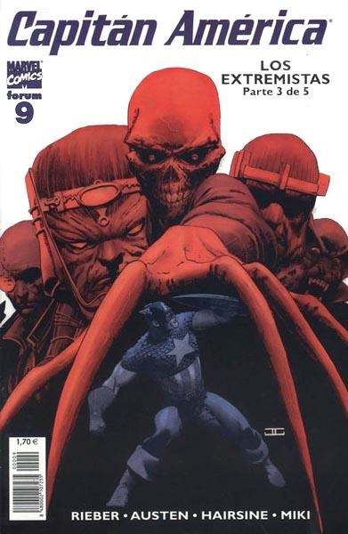 CAPITÁN AMÉRICA VOL VI MARVEL KNIGHTS # 09 | 848000210723500009 | JOHN NEY RIEBER - CHUCK AUSTEN - TREVOR HAIRSINE - DANNY MIKI