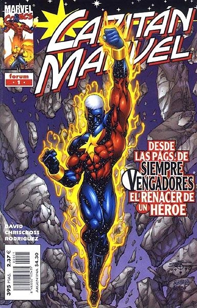 CAPITÁN MARVEL VOLUMEN I # 01 | 848000210343500001 | PETER DAVID - CHRISCROSS - ANIBAL RODRIGUEZ | Universal Cómics