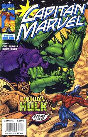 CAPITÁN MARVEL VOLUMEN I # 02 | 848000210343500002 | PETER DAVID - CHRISCROSS - ANIBAL RODRIGUEZ | Universal Cómics