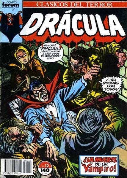 CLÁSICOS DEL TERROR DRÁCULA # 12 | 978843950681200012 | MARV WOLFMAN - GENE COLAN - LEN WEIN - MIKE PLOOG