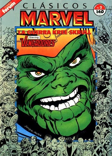 CLÁSICOS MARVEL # 02 LOS VENGADORES | 978843950921900002 | ROY THOMAS - NEAL ADAMS  -  JOHN BUSCEMA  -  WALTER SIMONSON - TONY PALMER (TINTA) | Universal Cómics