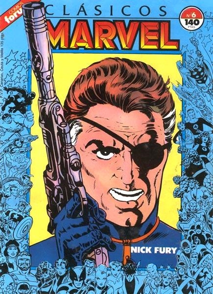 CLÁSICOS MARVEL # 06 NICK FURIA | 978843950921900006 | JAMES STERANKO  -  JOE SINOTT | Universal Cómics