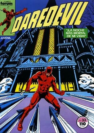 DAREDEVIL VOLUMEN I # 33 | 978848560425810033 | DENNY O´NEIL - DAVID MAZZUCHELLI - WILLIAM JOHNSON - HARLAN ELLISON - ARTHUR BYRON COVER | Universal Cómics
