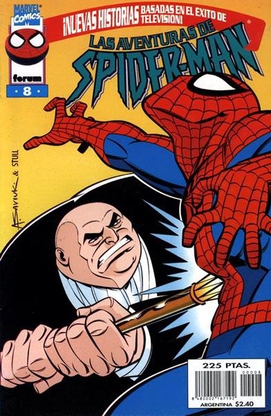 LAS AVENTURAS DE SPIDERMAN # 08 | 848000216719200008 | NEL YOMTOV - ALEX SAVIUK | Universal Cómics