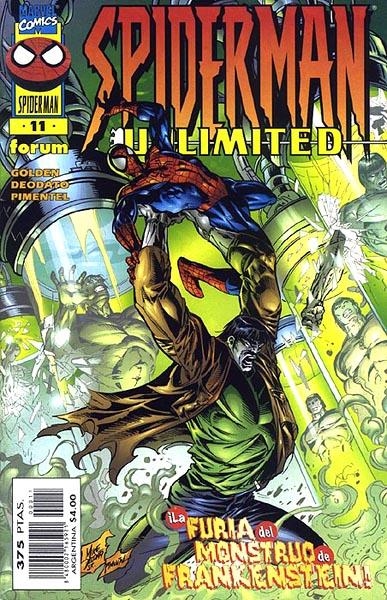 SPIDERMAN UNLIMITED # 11 | 848000216592100011 | CHRISTOPHER GOLDEN - MIKE DEODATO JR