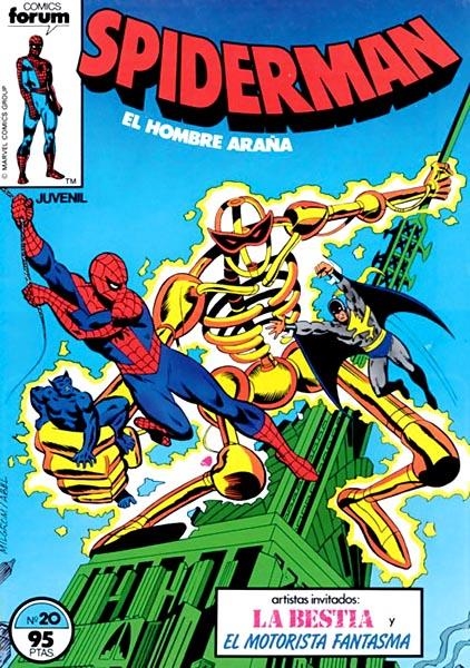 SPIDERMAN VOLUMEN I # 020 (DE RETAPADO) | 30841 | STEVE GRANT - MIKE VOSBURG - BOB McLEOD  - PATT BRODERICK - BRUCE PATTERSON | Universal Cómics