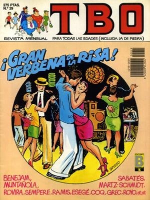 TBO EDICIONES B # 029 | 842000904250400029 | VAZQUEZ - COLL - SEMPRE - F. PEREZ NAVARRO - SABATES - VARIOS AUTORES