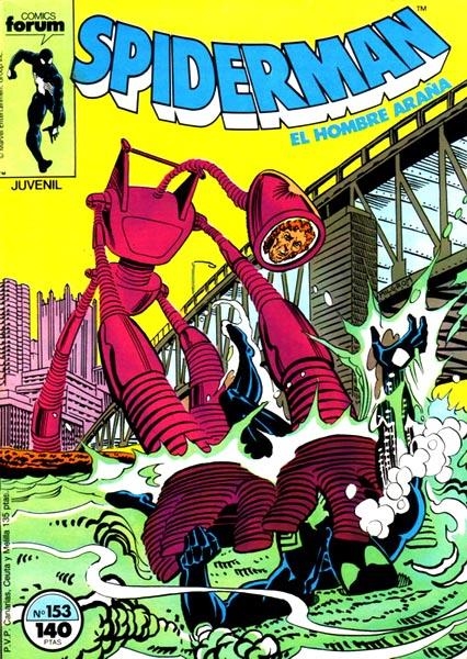 SPIDERMAN VOLUMEN I # 153 | 2887398440339 | DAVID MICHELINIE - ALEX SAVIUK - VINCE COLLETA - MARC SILVESTRI