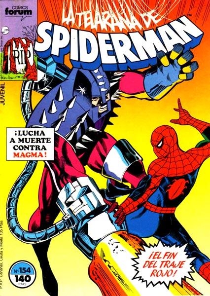 SPIDERMAN VOLUMEN I # 154 | 2300225346487 | DAVID MICHELINIE - VINCE COLLETA - MARC SILVESTRI | Universal Cómics