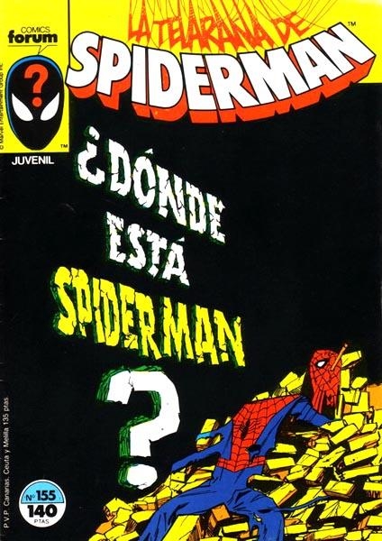 SPIDERMAN VOLUMEN I # 155 | 269572215469 | DAVID MICHELINIE - MARC SILVESTRI - KYLE BAKER - BOB McLEOD | Universal Cómics