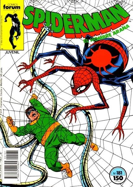 SPIDERMAN VOLUMEN I # 181 | 978843950284500181 | DAVID MICHELINIE - ALEX SAVIUK - VINCE COLLETA