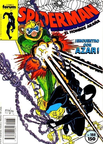 SPIDERMAN VOLUMEN I # 188 | 978843950284500188 | GERRY CONWAY - ALEX SAVIUK - KEITH WILLIAMS -  DAVID MICHELINIE - TODD MCFARLANE - BOB McLEOD