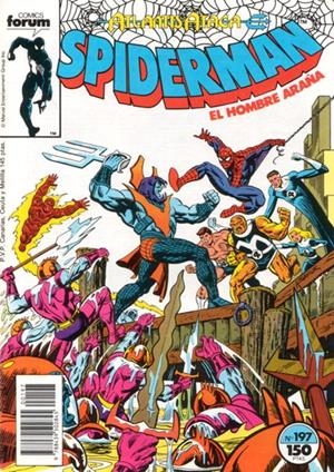SPIDERMAN VOLUMEN I # 197 | 978843950284500197 | GERRY CONWAY - JAVIER SALTARES - RANDY EMBERLING | Universal Cómics