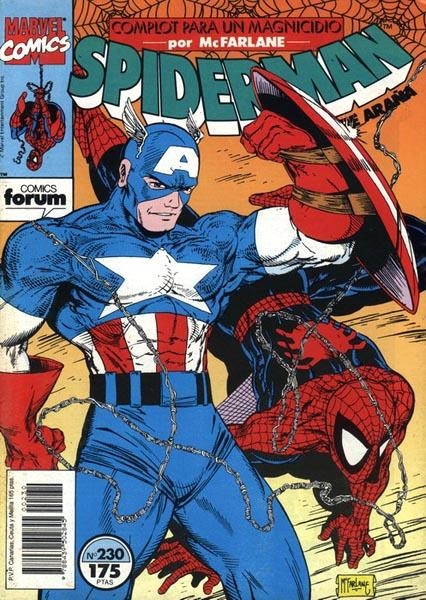 SPIDERMAN VOLUMEN I # 230 | 978843950284500230 | DAVID MICHELINIE - TODD MCFARLANE - ERIK LARSEN -AL GORDON | Universal Cómics