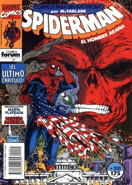 SPIDERMAN VOLUMEN I # 231 | 978843950284500231 | DAVID MICHELINIE - TODD MCFARLANE - ERIK LARSEN -AL GORDON | Universal Cómics