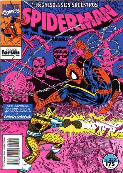 SPIDERMAN VOLUMEN I # 255 | 978843950284500255 | DAVID MICHELINIE - ERIK LARSEN - MIKE MACHLAHAN - TERRY AUSTIN | Universal Cómics