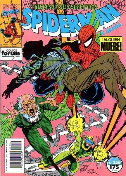 SPIDERMAN VOLUMEN I # 256 | 978843950284500256 | DAVID MICHELINIE - ERIK LARSEN - MIKE MACHLAHAN - TERRY AUSTIN | Universal Cómics