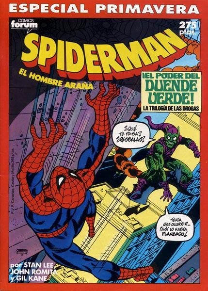 SPIDERMAN VOLUMEN I ESPECIAL PRIMAVERA 1990 MARCO ROJO DUENDE VERDE | 978843950284501006 | STAN LEE - GIL KANE - JOHN ROMITA - FRANK GIAOCIA