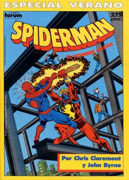 SPIDERMAN VOLUMEN I ESPECIAL VERANO 1990 CAPITÁN BRITANIA | 978843950284501007 | CHRIS CLAREMONT - JOHN BYRNE | Universal Cómics