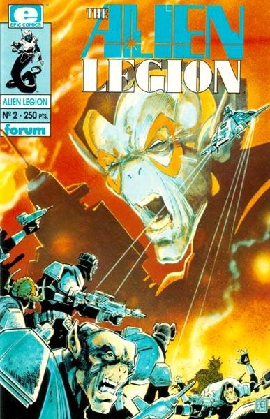 ALIEN LEGION # 02 | 848000202858500002 | CARL POTTS - TERRY AUSTIN | Universal Cómics