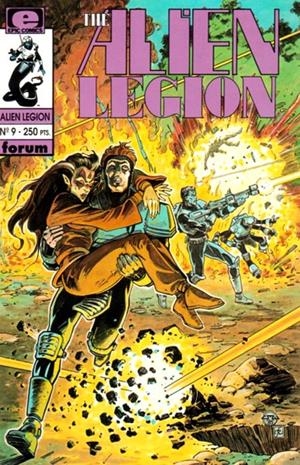 ALIEN LEGION # 09 | 848000202858500009 | CARL POTTS - TERRY AUSTIN | Universal Cómics