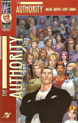 AUTHORITY VOLUMEN I # 18 | 848000210194300018 | MARK MILLAR -  FRANK QUITELY - TREVOR SCOTT