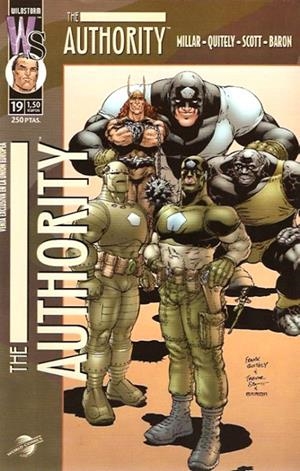 AUTHORITY VOLUMEN I # 19 | 848000210194300019 | MARK MILLAR -  FRANK QUITELY - TREVOR SCOTT