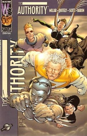AUTHORITY VOLUMEN I # 21 | 848000210194300021 | MARK MILLAR -  FRANK QUITELY - TREVOR SCOTT