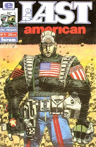 EPIC PRESENTS # 09 THE LAST AMERICAN | 848000202859200009 | JOHN WAGNER  -  ALAN GRANT  -  MICHAEL McMAHON