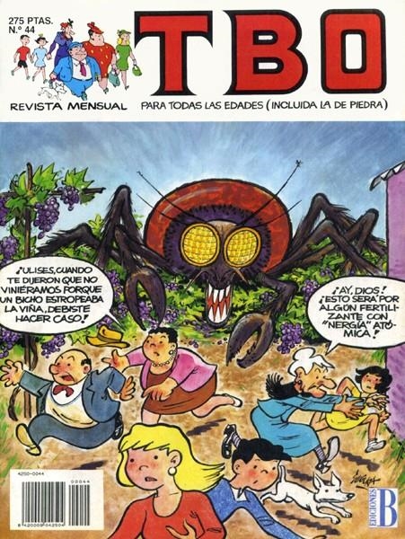 TBO EDICIONES B # 044 | 842000904250400044 | VAZQUEZ - COLL - SEMPRE - F. PEREZ NAVARRO - SABATES - VARIOS AUTORES