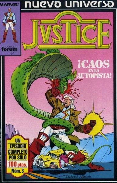 JUSTICE # 03 | 978843950680500003 | ARCHIE GOODWIN -  GEOFF ISHERWOOD - GERRY CONWAY - KEITH GIFFEN | Universal Cómics