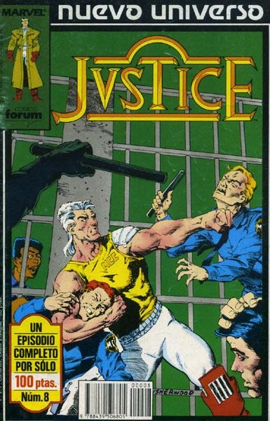 JUSTICE # 08 | 978843950680500008 | ARCHIE GOODWIN -  GEOFF ISHERWOOD - GERRY CONWAY - KEITH GIFFEN