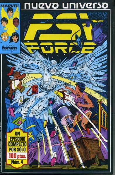 PSI FORCE # 04 | 978843950679900004 | STEVE PERRY - MARK TEXEIRA - AL MILGROM | Universal Cómics