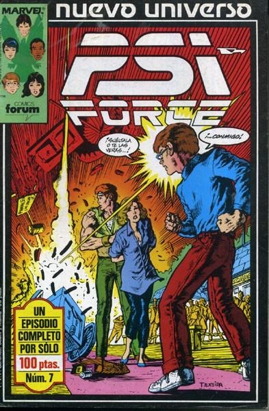 PSI FORCE # 07 | 978843950679900007 | DAVID MICHELINIE - BOB HALL - ROMEO TANGHAL