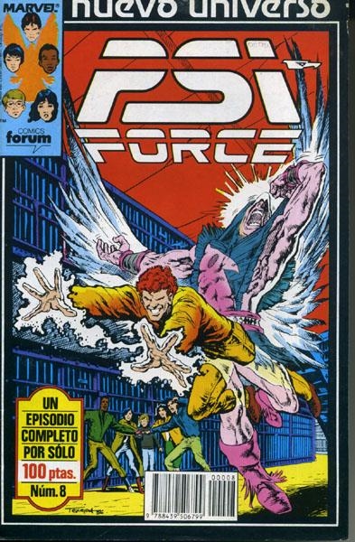 PSI FORCE # 08 | 978843950679900008 | DANNY FINGEROTH - MARK TEXEIRA | Universal Cómics