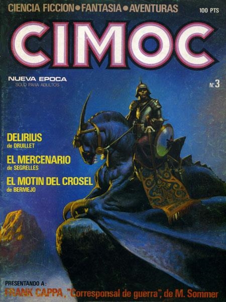 CIMOC REVISTA # 003 | 978848547501800003 | CARLOS EZQUERRA - PHILIPPE DRUILLET - ADOLFO USERO - T. B. GROVER - JACQUES LOB - CARLOS ECHEVARRIA | Universal Cómics