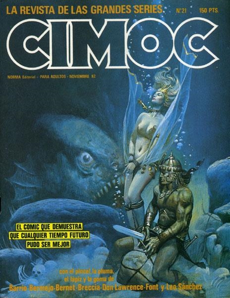 CIMOC REVISTA # 021 | 978848547501800021 | ENRIQUE BRECCIA - LEOPOLDO SANCHEZ - L. BERMEJO - BERNET (JORDI) - DON LAWRENCE - ALFONSO FONT - JOS | Universal Cómics