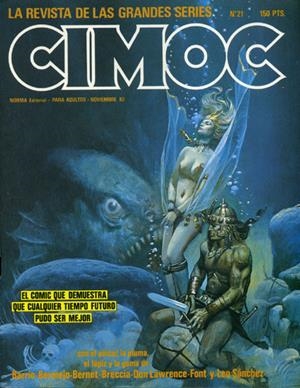 CIMOC REVISTA # 021 | 978848547501800021 | ENRIQUE BRECCIA - LEOPOLDO SANCHEZ - L. BERMEJO - BERNET (JORDI) - DON LAWRENCE - ALFONSO FONT - JOS | Universal Cómics