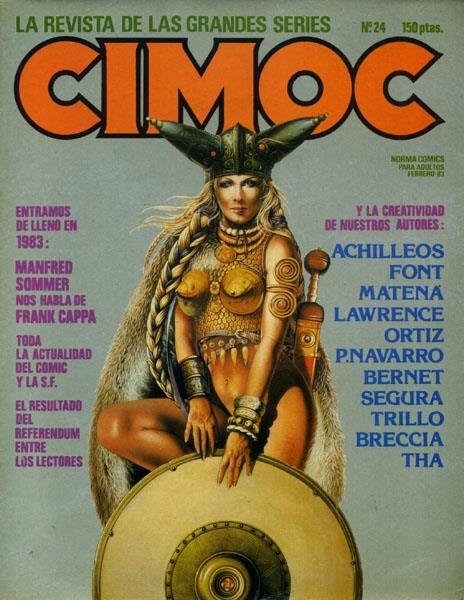 CIMOC REVISTA # 024 | 978848547501800024 | RUBEN PELLEJERO - THA - FEDERICO DEL BARRIO - BERNET (JORDI) - DON LAWRENCE - JOSE ORTIZ - ENRIQUE B | Universal Cómics