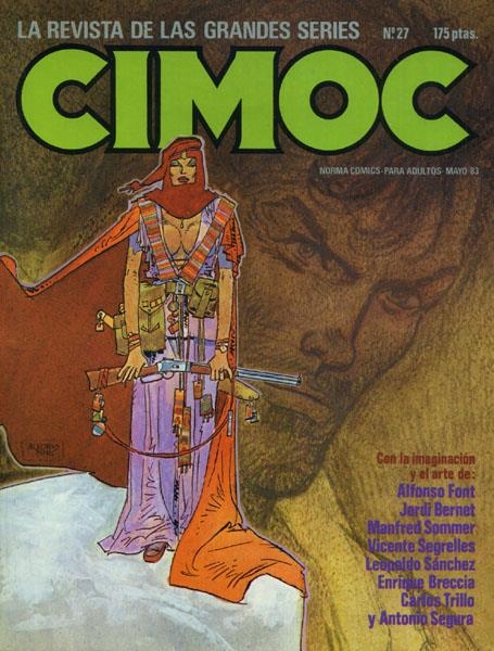 CIMOC REVISTA # 027 | 978848547501800027 | RUBEN PELLEJERO - ENRIQUE BRECCIA - LEOPOLDO SANCHEZ - BERNET (JORDI) - DON LAWRENCE - JORGE ZENTNER | Universal Cómics