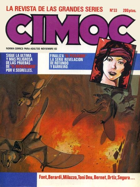 CIMOC REVISTA # 033 | 978848547501800033 | FEDERICO DEL BARRIO - SALADRIGAS - IVO MILAZZO - ROTUNDO - JOSE ORTIZ - TONI DEU - THA - ENRIQUE BRE | Universal Cómics