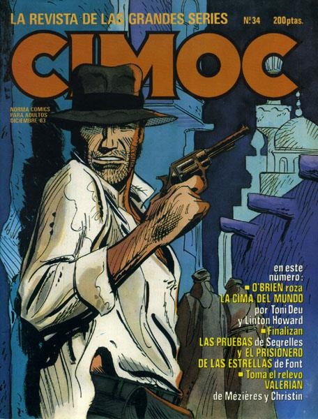 CIMOC REVISTA # 034 | 978848547501800034 | IVO MILAZZO - MEZIERES - ENRIQUE BRECCIA - TONI DEU - JOSE ORTIZ
 - CARLOS TRILLO - LINTON HOWARD - | Universal Cómics