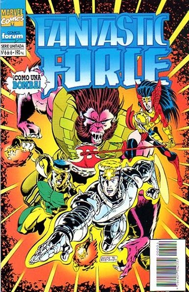 FANTASTIC FORCE # 06 | 978843954233900006 | TOM BREEVORT  -  MIKE KATEROVICH  -  DANTE BASTIANONI | Universal Cómics