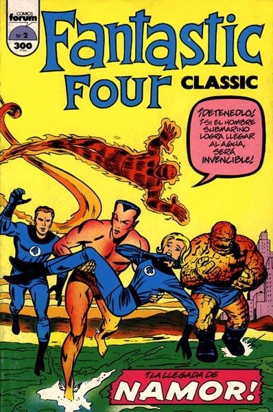 FANTASTIC FOUR CLASSIC # 02 | 848000202775500002 | STAN LEE  -  JACK KIRBY | Universal Cómics