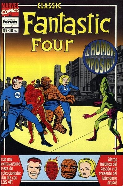 FANTASTIC FOUR CLASSIC # 06 | 848000202775500006 | STAN LEE  -  JACK KIRBY | Universal Cómics