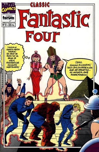 FANTASTIC FOUR CLASSIC # 10 | 848000202775500010 | STAN LEE  -  JACK KIRBY | Universal Cómics