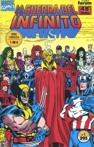 GUERRA DEL INFINITO # 01 | 978843952484700001 | JIM STARLIN - RON LIM - AL MILGROM | Universal Cómics